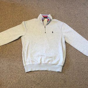 ** last week** zip up sweater with side pockets